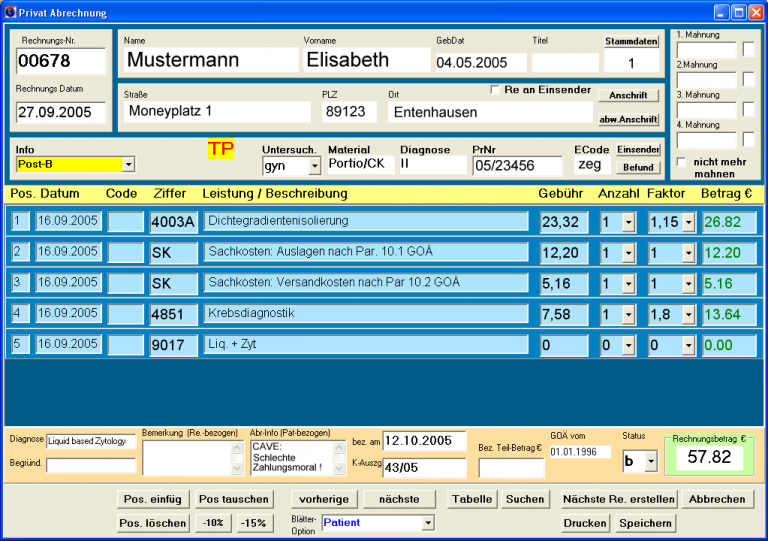 Abrechnung – Pegasus Datensysteme